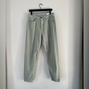Rag & Bone Sage Green Engineered Cotton Joggers